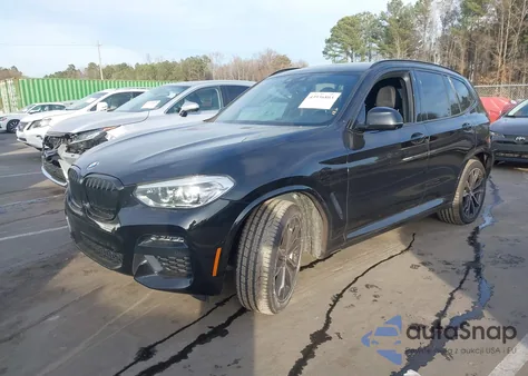 2021 BMW X3 Sdrive30I z USA, uszkodzony, nr VIN 5UXTY3C03M9G63309